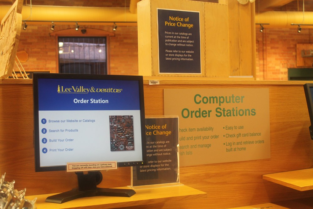 58 Lee Valley ordering